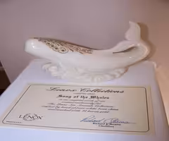 LENOX China Jewels Collection "WHALE" Figurine (1993)*