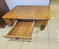 Amish end tables solid oak