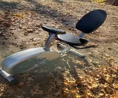 2 recumbent bikes
