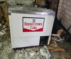 vintage  royalcrown cola  cooler