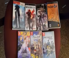 Switch and PSP Games