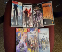 Switch and PSP Games