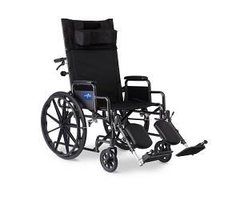 Medline Guardian Reclining Wheelchair with Desk-Length Arms