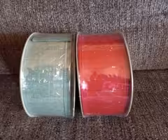 New Red GreenXmas Ribbon 100 yards