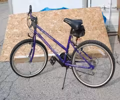 Girl's Purple Bike 24" Tires