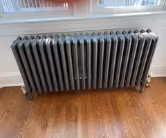 Five Pristine Cast iron radiators