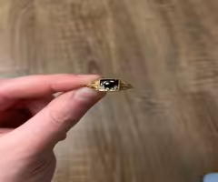 Gold rings