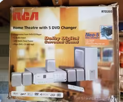 RCA RTD 205 HOME THEATER SYSTEM NEW
