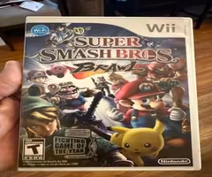 Wii super smash brothers brawl like new