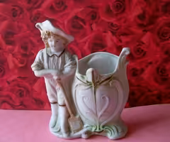 Vintage German Porcelain Spill Vase