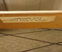 Portable quilt frame For sewing quilts
