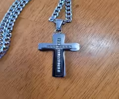 Stainless Pendant and Chain Set