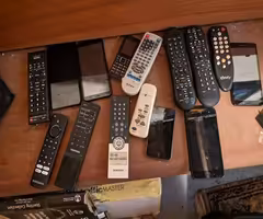 Multiple cell phones AND some unknown remotes
