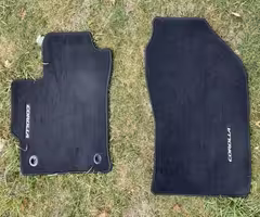 Genuine Toyota Corolla Carpet Floor Mats Front, Back and Trunk Black 2020-2023 L