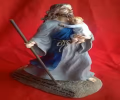 Jesus Figurine plus Rosary Cassette Tape (sealed)