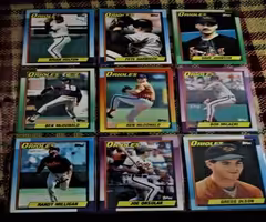 1990 Topps Baltimore Orioles Baseball Cards (31 Cards)