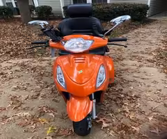 Moterized Scooter EzWheels EW-36 Bright Orange