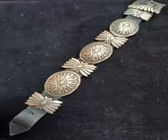 SILVER CONCHO Vintage BRACELET