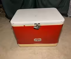 vintage Thermos Cooler - Ice Chest
