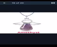 SILVER ANGEL NECKLACE