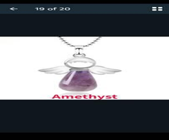 SILVER ANGEL NECKLACE