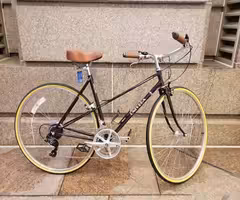 51cm vintage ladies/step-thru Univega 12-spd road/cruiser w/new guts