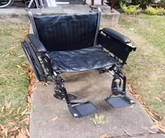 Drive Brand Silver Sport II Wheelchair with Basket