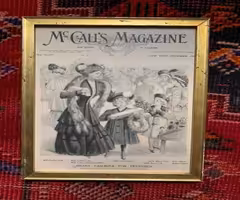 McCall's Fashion Plate Mother and Child Illustration