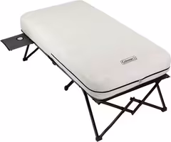 Coleman Twin Camping Cot, Air Mattress, Pump, Carrying Case