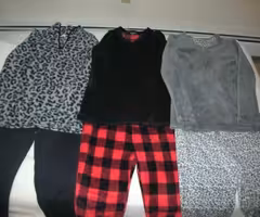 Womens S/M PJs/Loungewear, lot of 3 sets