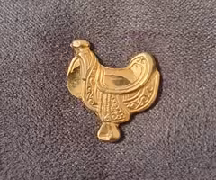 Horse saddle Pin - Brilliant shine