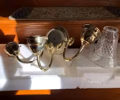 2 sets of bella vanity lights