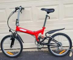 Dahon folding bike - Shimano shifting - Like new!