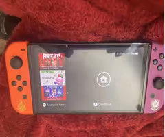 Pokemon scarlet violet oled switch console only