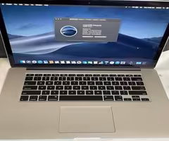 Used Once, Macbook pro retina 15" mid 2015, battery count 2!