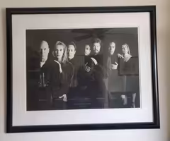 Star Trek Next Generation Limited Print Cast Photo